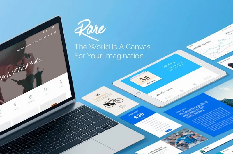 Rare – Multi-Purpose WordPress Theme