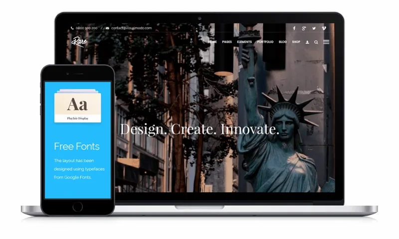 Rare WordPress Theme