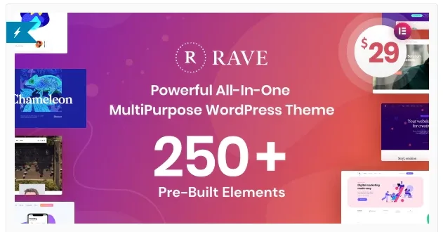Rave – MultiPurpose Business WordPress Theme