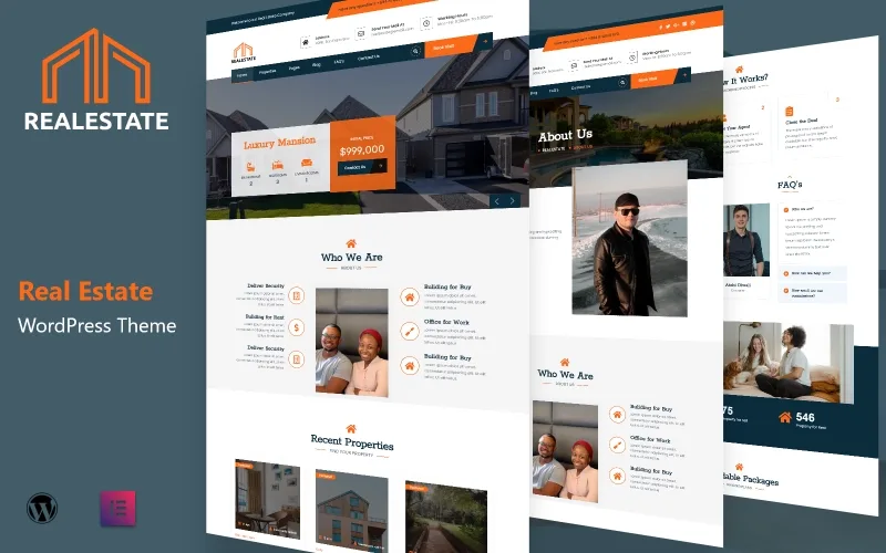 RealEstate – Real Estate WordPress Theme