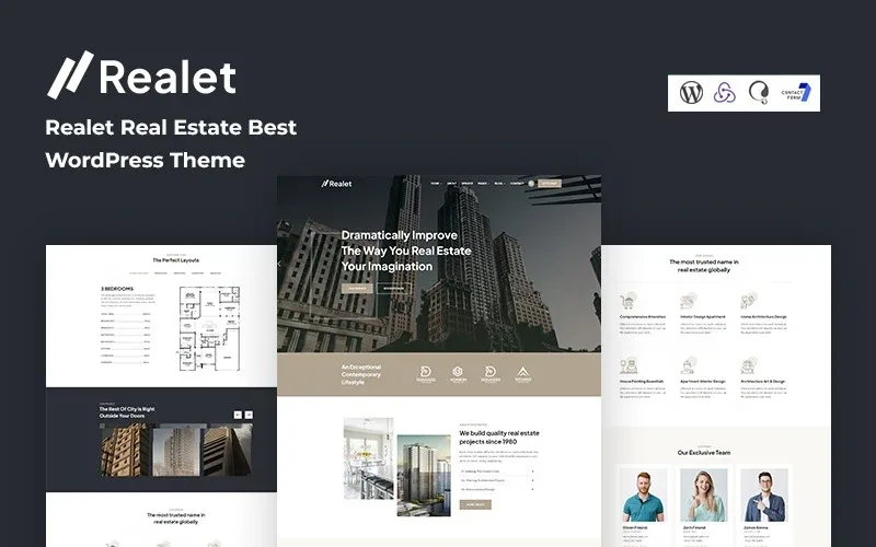 Realet – Real Estate Best WordPress Theme