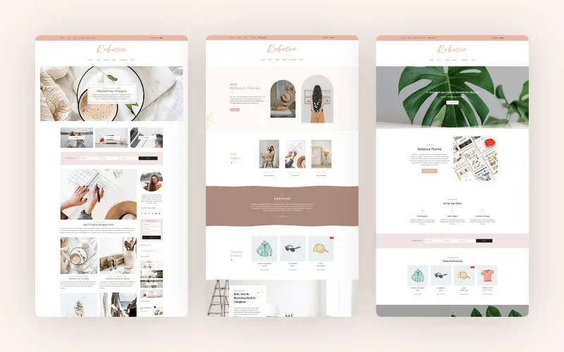 Rebecca – Blog and Shop WordPress Theme