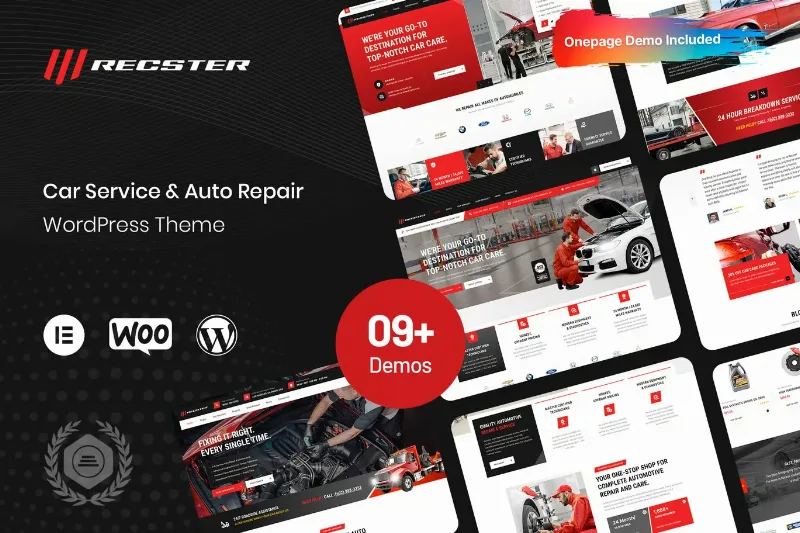 Recster - Car Service & Auto Repair Theme