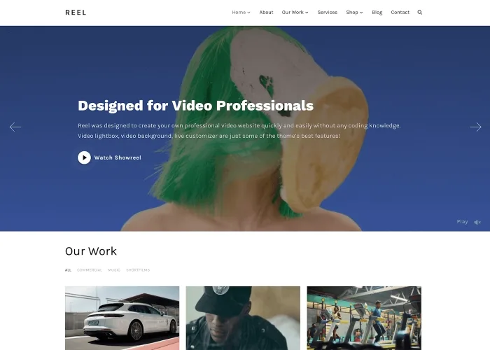 Reel – WPZoom WordPress Theme