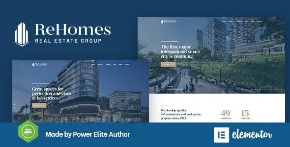 Rehomes – Real Estate Group WordPress Theme