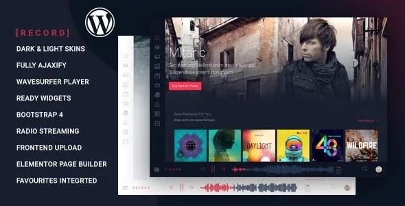 Rekord – Ajaxify Music – Events – Podcasts Multipurpose Theme