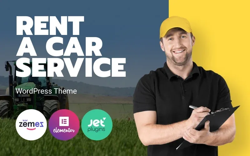 Rentallo – Farming Equipment & Machinery Rentals WordPress Theme