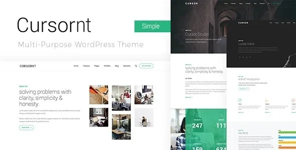 Responsive Business WordPress Theme – Cursornt