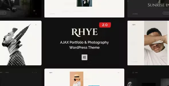 Rhye AJAX Portfolio WordPress Theme