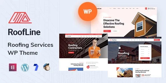 RoofLine – Roofing Services WordPress Theme