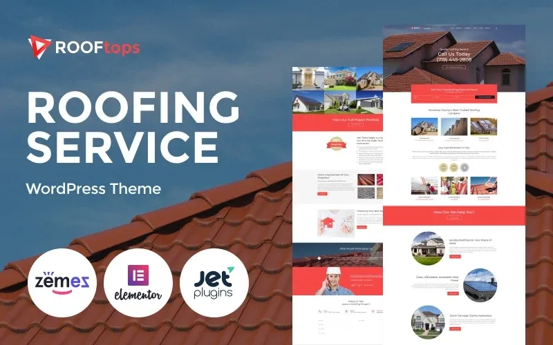 Rooftops – Roofing Services WordPress Theme