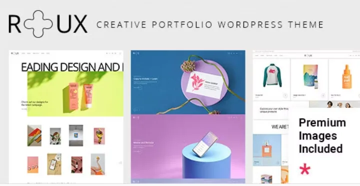 Roux – Animated and Fullscreen Portfolio Theme
