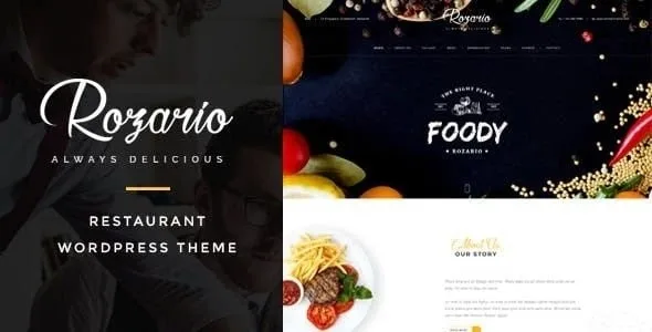 Rozario – Restaurant & Food WordPress Theme