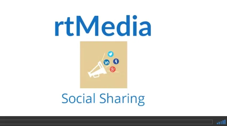 rtMedia Social Sharing