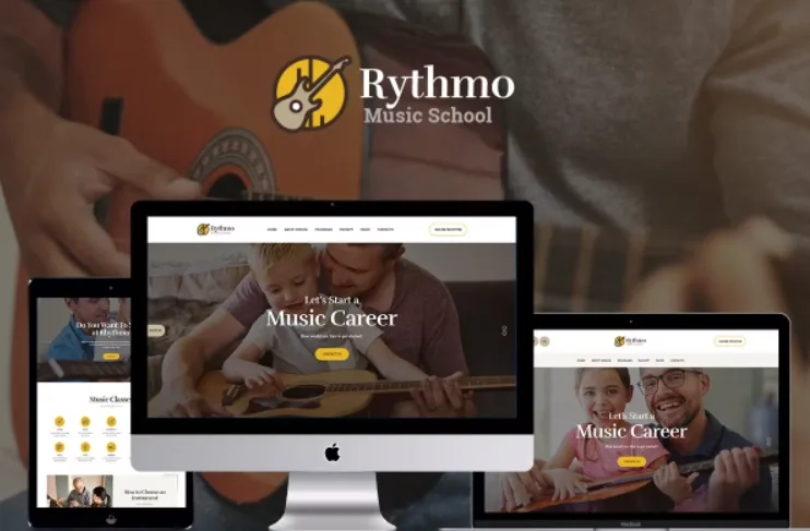 Rythmo – Music School WordPress Theme