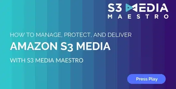 S3 Media Maestro WordPress Plugin