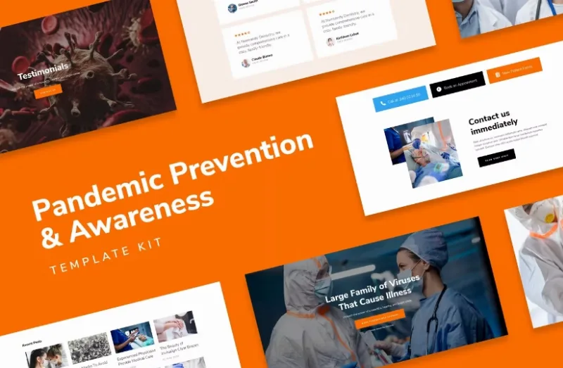 Safety – Pandemic Prevention & Awareness Template Kit