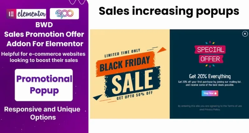 Sales Promotion Offer Addon For Elementor
