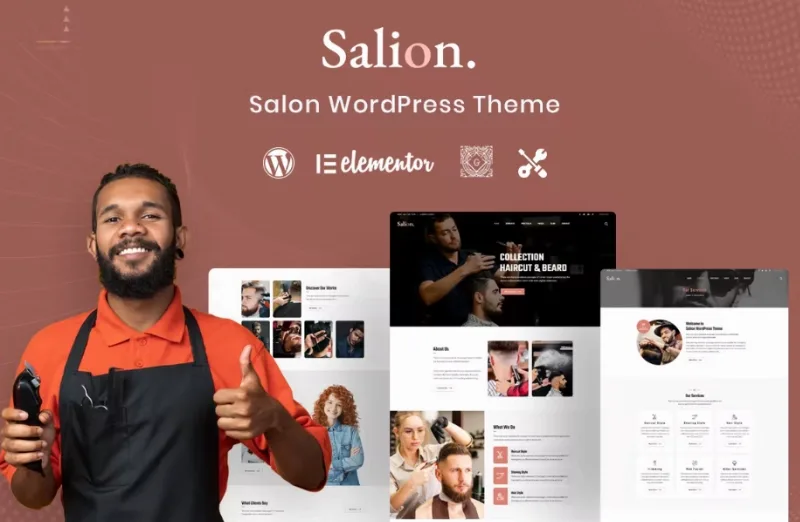 Salion – Hair Salon WordPress Theme