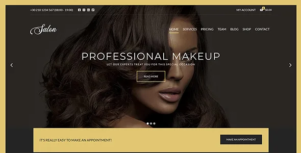 Salon WordPress Theme CSSIgniter