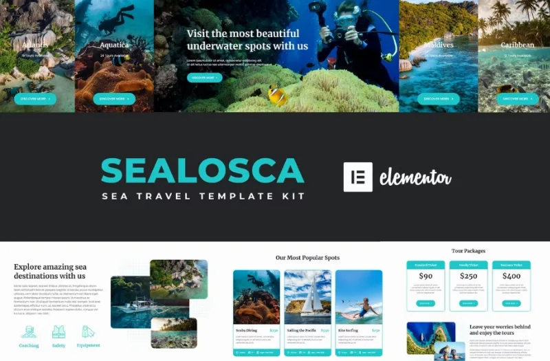 Sealosca – Sea Adventure Travel Template