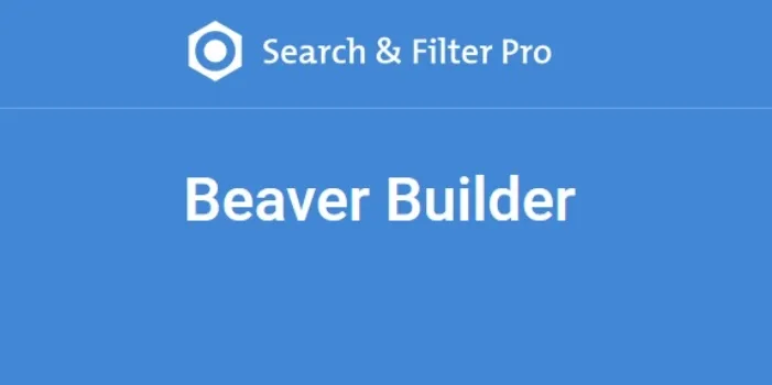 Search & Filter - Beaver Builder Extension