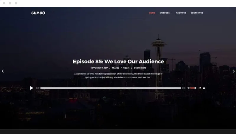SecondLine – Gumbo WordPress Theme