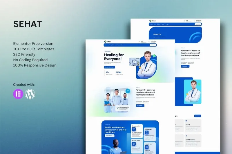 Sehat – Medical Elementor Template