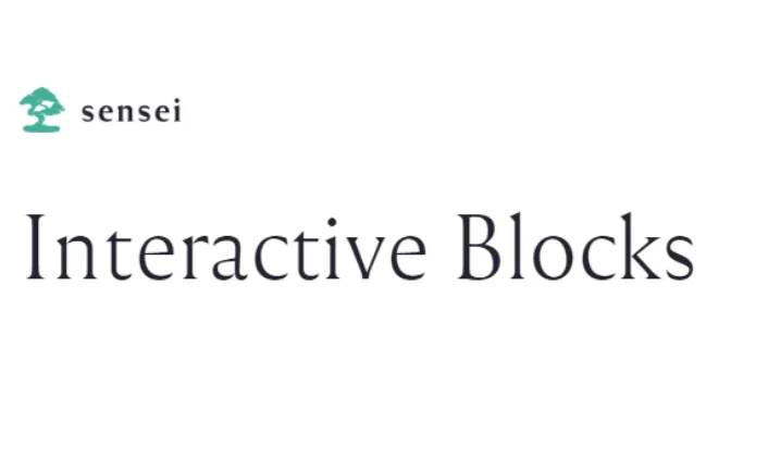 Sensei Blocks