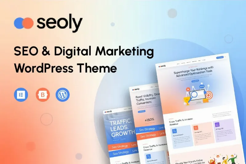 Seoly — SEO & Digital Marketing WordPress Theme