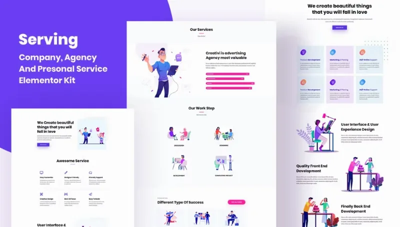 Serving – Service & Business Template