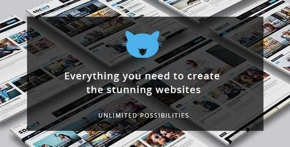 Shadowcat – A News and Magazine WordPress Theme