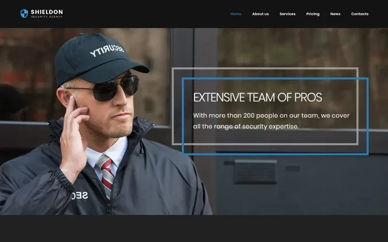 Shieldon – Security Agency Responsive WordPress Theme