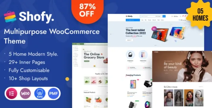 Shofy – Highly Customizable WooCommerce WordPress Theme + RTL