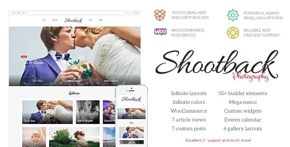 Shootback – Retina Photography WordPress Theme | Photography