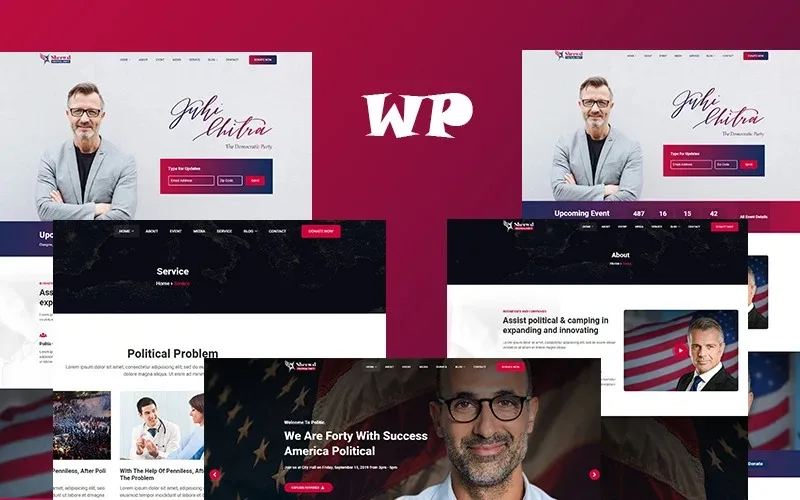 Shrewd – Political Responsive WordPress Theme