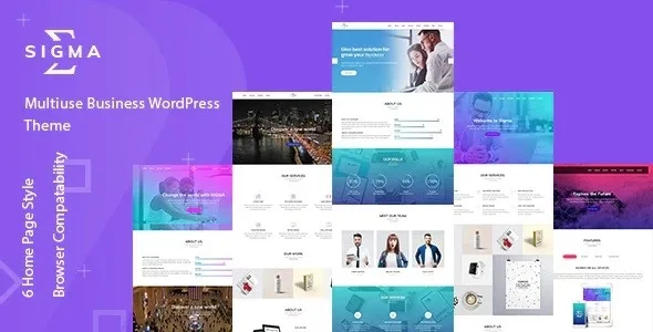 Sigma – Multipurpose WordPress Theme
