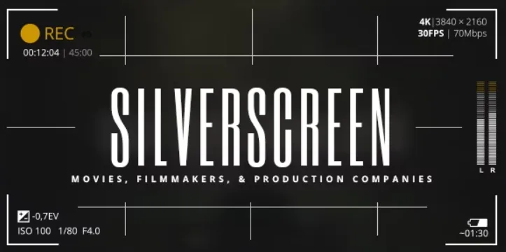 Silverscreen – A Theme for Movies, Filmmakers, and Production Companies