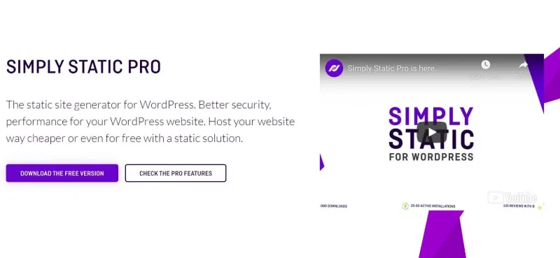 Simply Static Pro