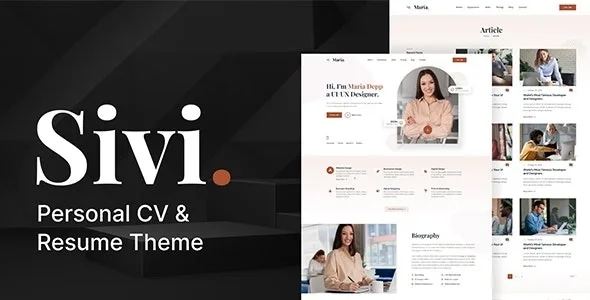 Sivi – Personal CV/Resume Theme