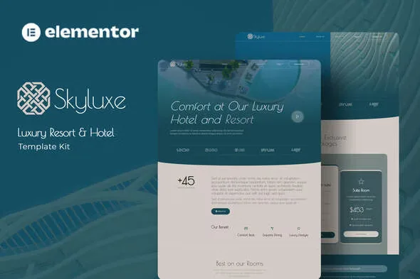 Skyluxe – Luxury Resort & Hotel Elementor Template