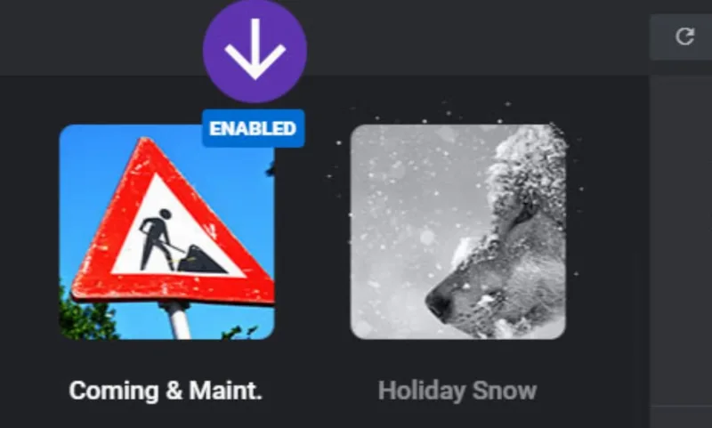 Slider Revolution Coming Soon & Maintenance Add-on