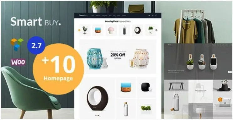 Smartbuy – Shop WooCommerce WordPress For Digital and Garden Home Theme