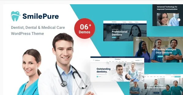 SmilePure - Dental & Medical Care WordPress Theme
