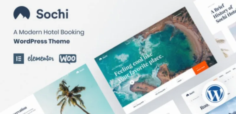 Sochi – Hotel Booking Theme