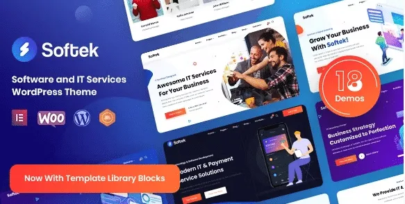 Softek – Software & IT Solutions WordPress Theme