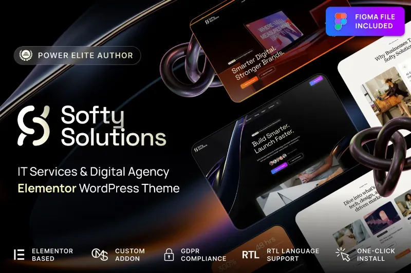 Softy Solutions - IT Services Digital Agency Theme