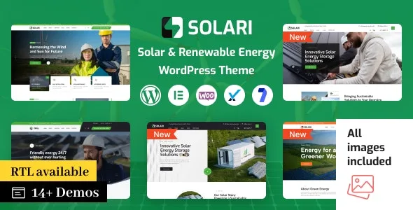 Solari – Ecology & Solar Energy WordPress Theme