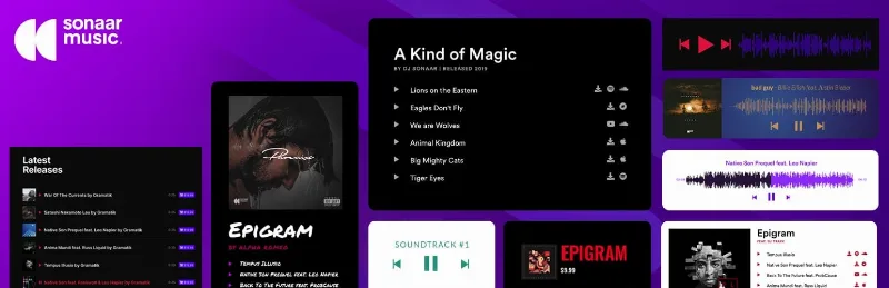 Sonaar MP3 Music Player PRO