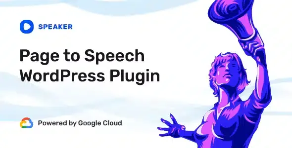 Speaker Page to Speech Plugin for WordPress